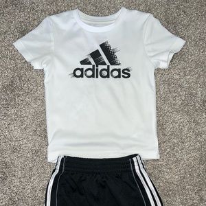 Like new 18m Adidas short set